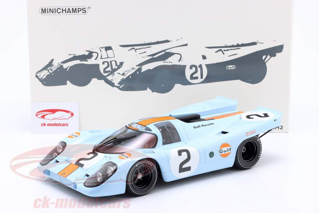 Porsche 917K #2 победитель 24h Daytona 1970 Rodriguez, Kinnunen, Redman 1:12 Minichamps
