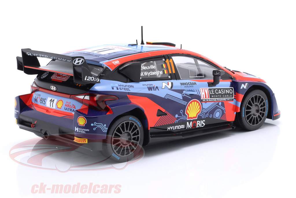 Hyundai i20 N Rally1 #11 6th Rallye Monte Carlo 2022 Neuville, Wydaeghe 1:18 Ixo