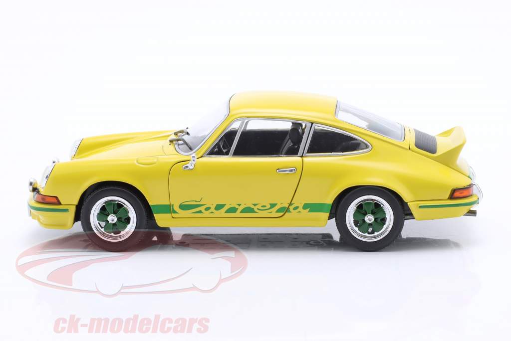 Porsche 911 Carrera 2.7 RS year 1972 yellow / green 1:24 WhiteBox