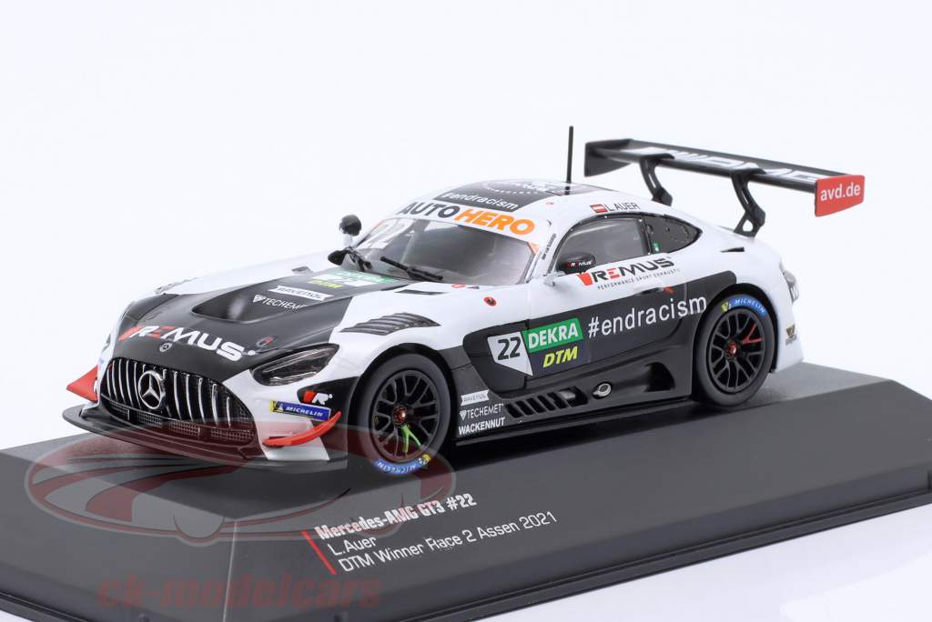 Mercedes-AMG GT3 # 22 Winner Assen DTM 2021 Lucas Auer 1:43 Ixo