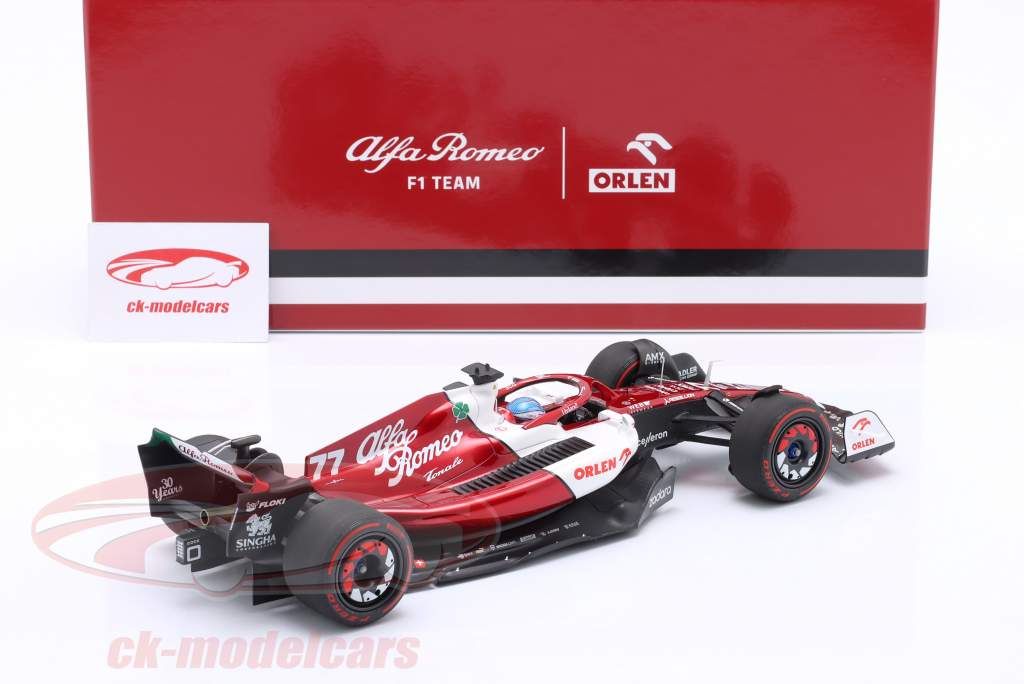 Valtteri Bottas Alfa Romeo C42 #77 6e Bahrein GP formule 1 2022 1:18 Minichamps