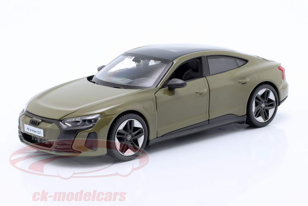 Audi RS e-tron GT year 2022 tactics green 1:24 Maisto