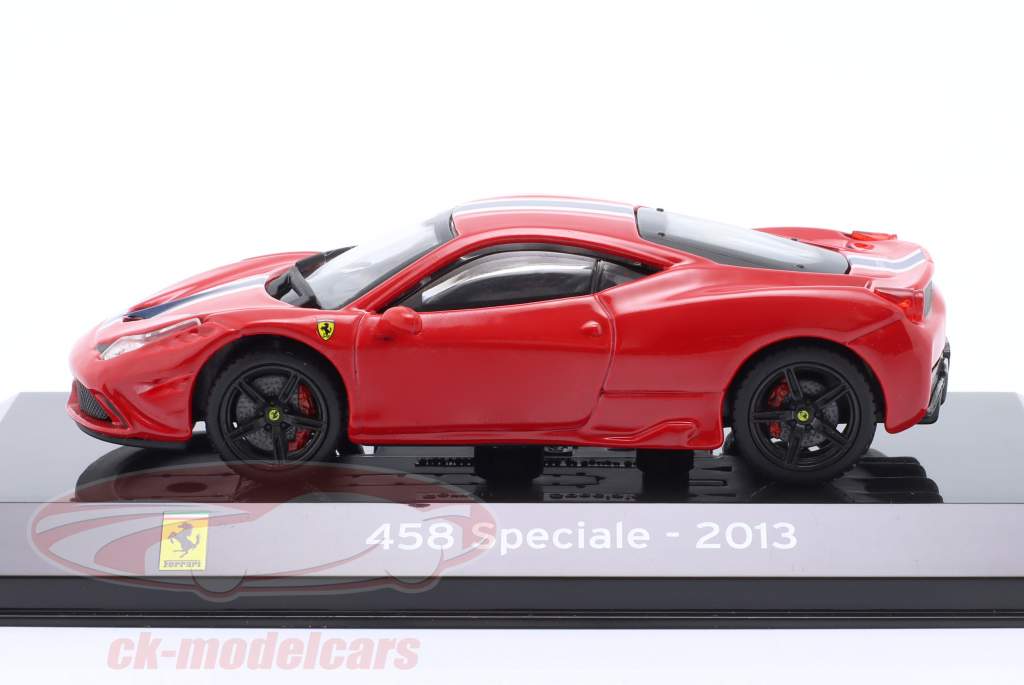 Ferrari 458 Speciale Année de construction 2013 rouge 1:43 Altaya