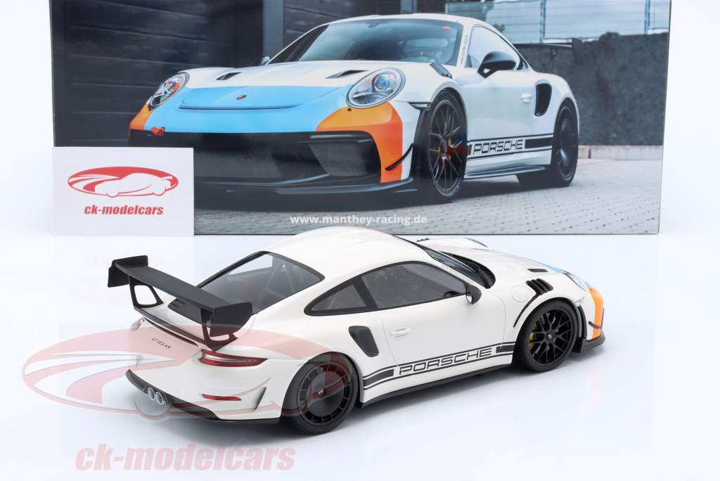 Porsche 911 (991.2) GT3 RS MR Manthey Racing hvid 1:18 Minichamps