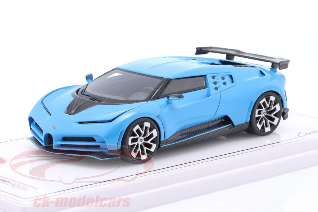 Bugatti Centodieci Año de construcción 2022 Azul claro 1:43 TrueScale