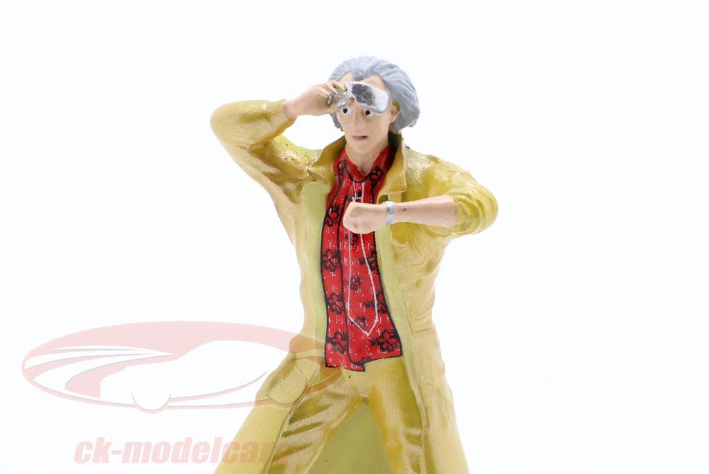 Dr. Emmett Brown Back to the Future figure 1:24 Triple9