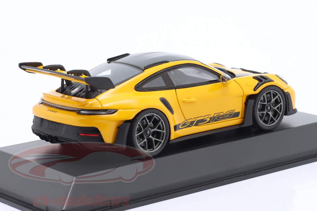 Porsche 911 (992) GT3 RS year 2022 signal yellow 1:43 Spark