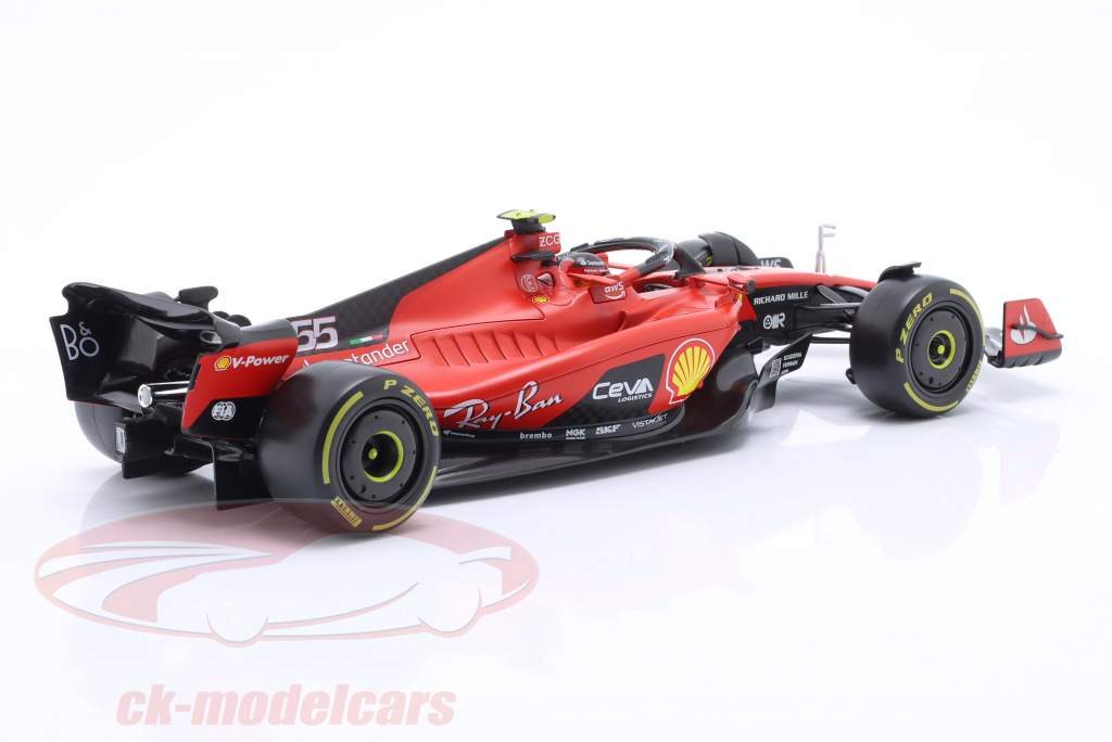 Carlos Sainz Jr. Ferrari SF-23 #55 公式 1 2023 1:18 Bburago