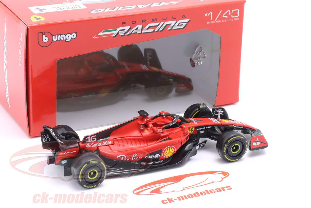 Charles Leclerc Ferrari SF-23 #16 формула 1 2023 1:43 Bburago