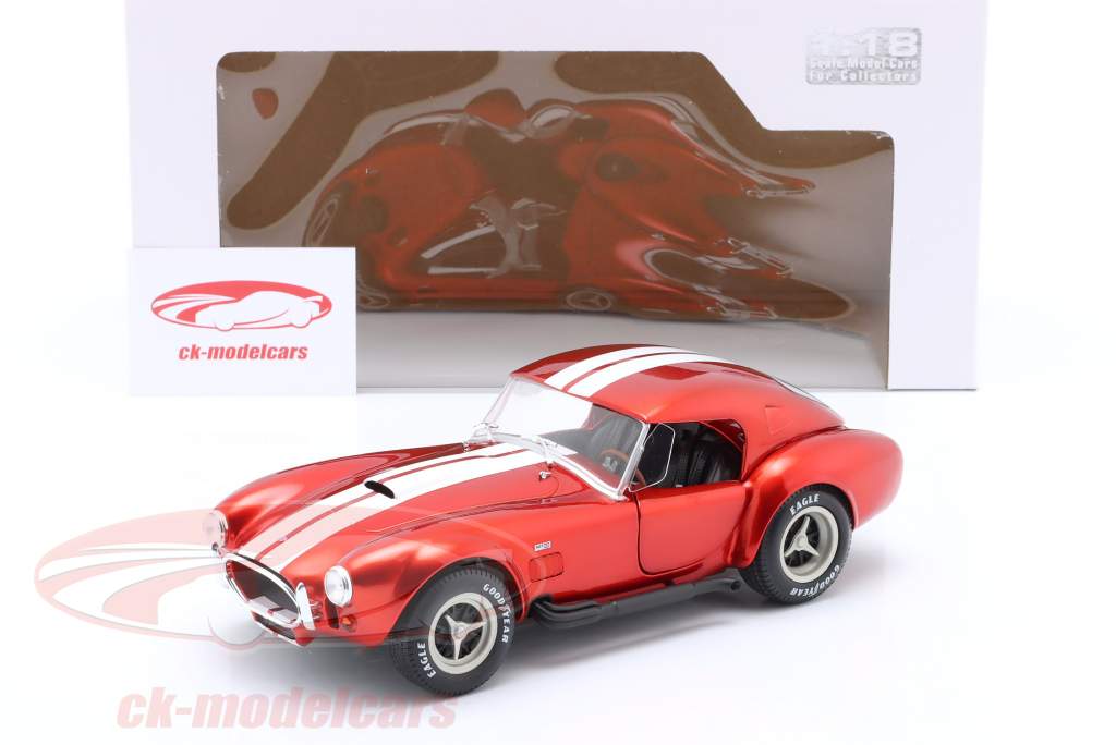 ERTL AMERICAN MUSCLE 1/18 Shelby Cobra 427 S/C Vintage 1993 Blue EUR 25