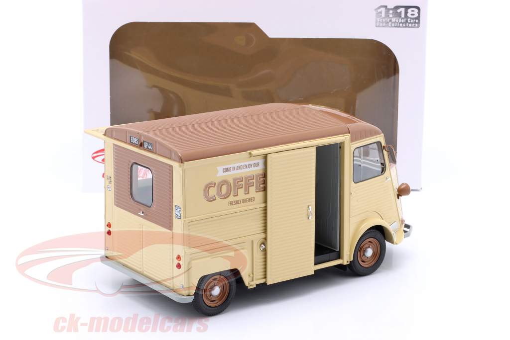 Citroen Type HY Cafe Ambulant 1969 brown 1:18 Solido