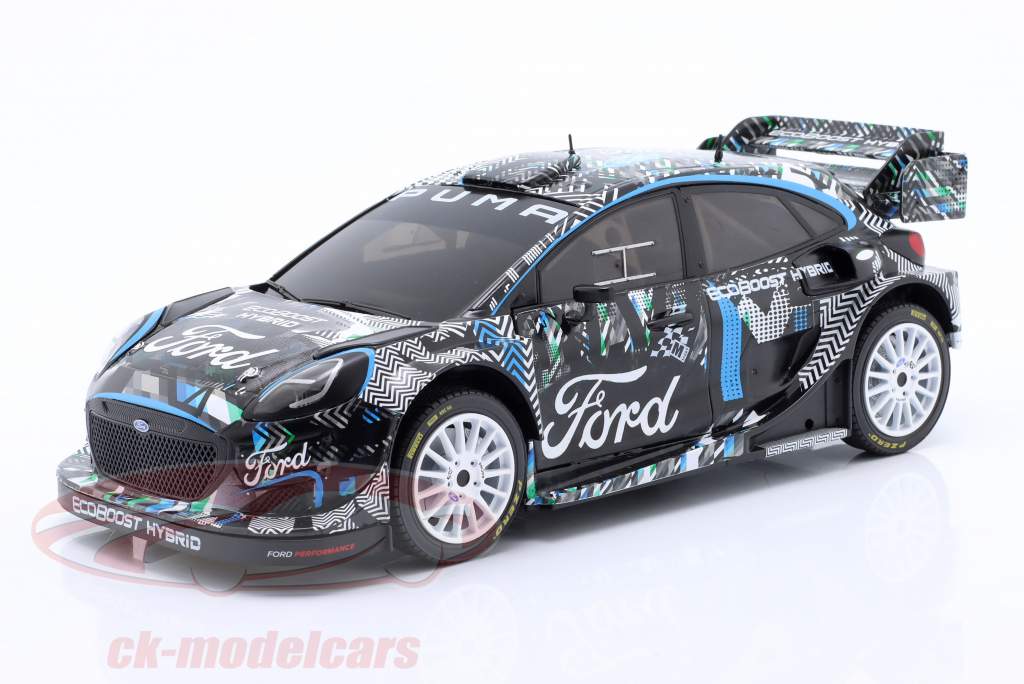 Ford Puma Rally1 Goodwood Festival of Speed 2021 black 1:18 Solido