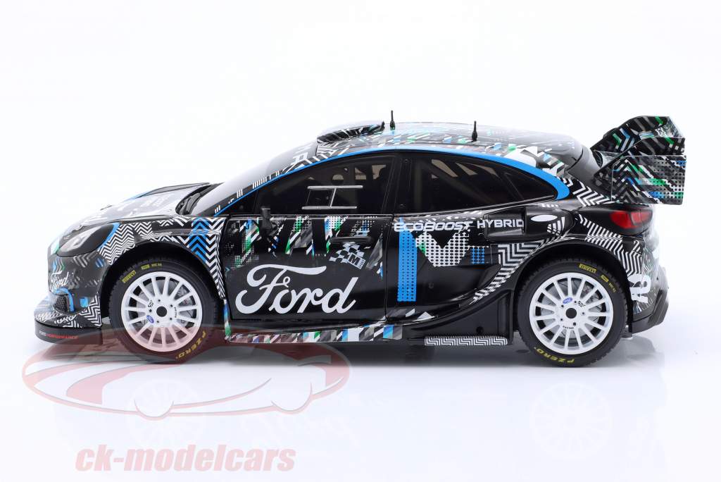Ford Puma Rally1 Goodwood Festival of Speed 2021 schwarz 1:18 Solido