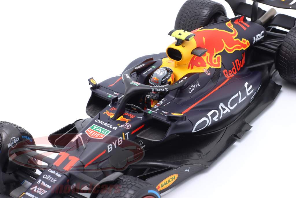 S. Perez Red Bull Racing RB18 #11 gagnant Monaco GP formule 1 2022 1:18 Minichamps