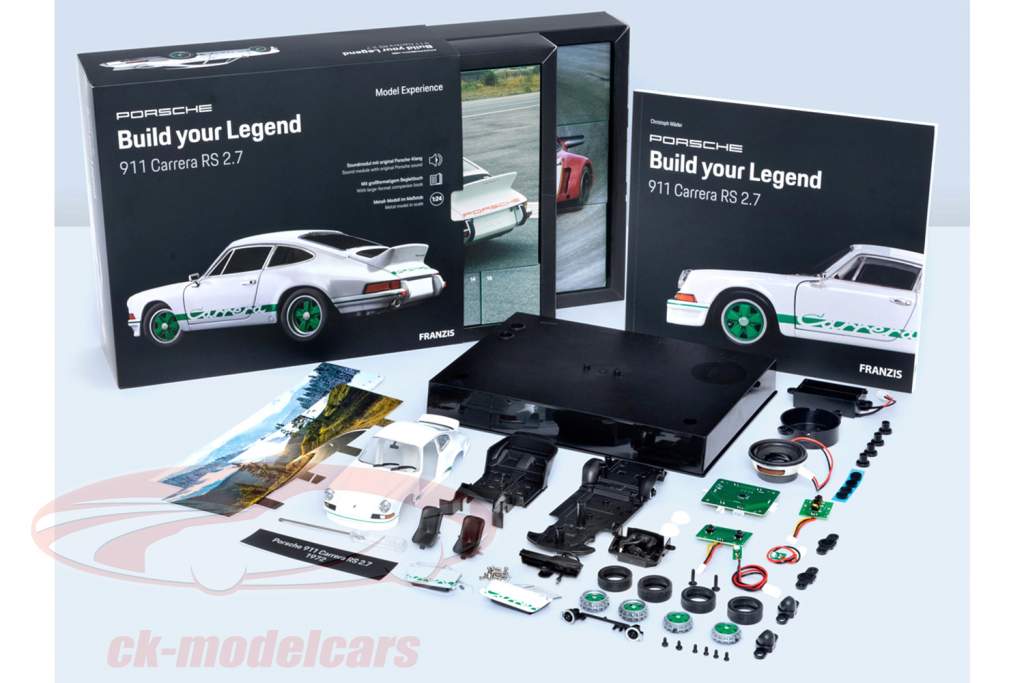 Porsche Calendario de adviento Build your Legend: Porsche 911 Carrera RS 1:24 Franzis