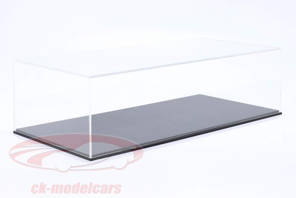 High quality Acrylic display case Stuttgart with carbon fiber base plate 1:8 Atlantic