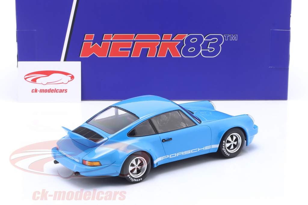 Porsche 911 Carrera 3.0 RSR steet version bleu 1:18 WERK83