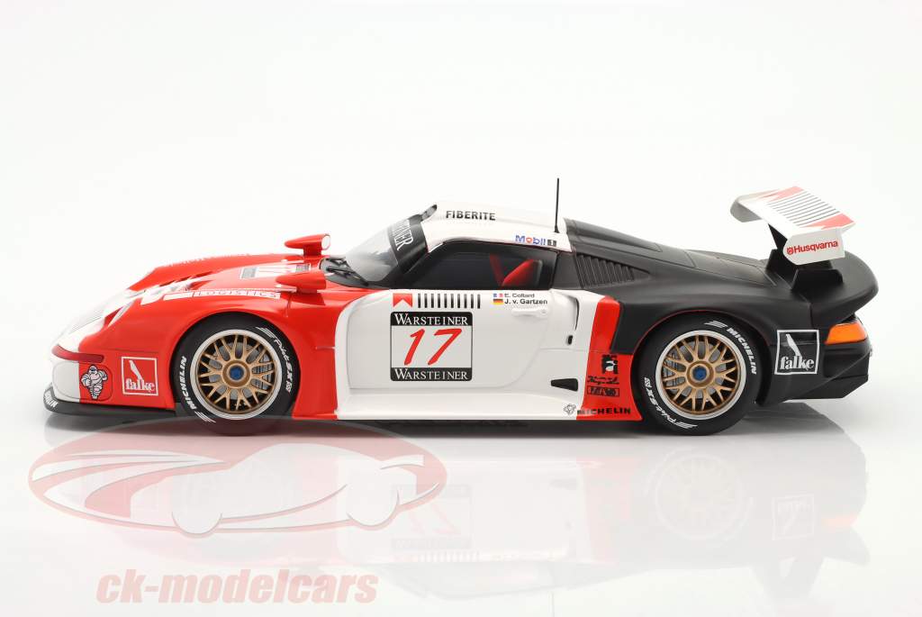 Porsche 911 GT1 #17 8号 FIA GT Championship Nürburgring 1997 1:18 WERK83