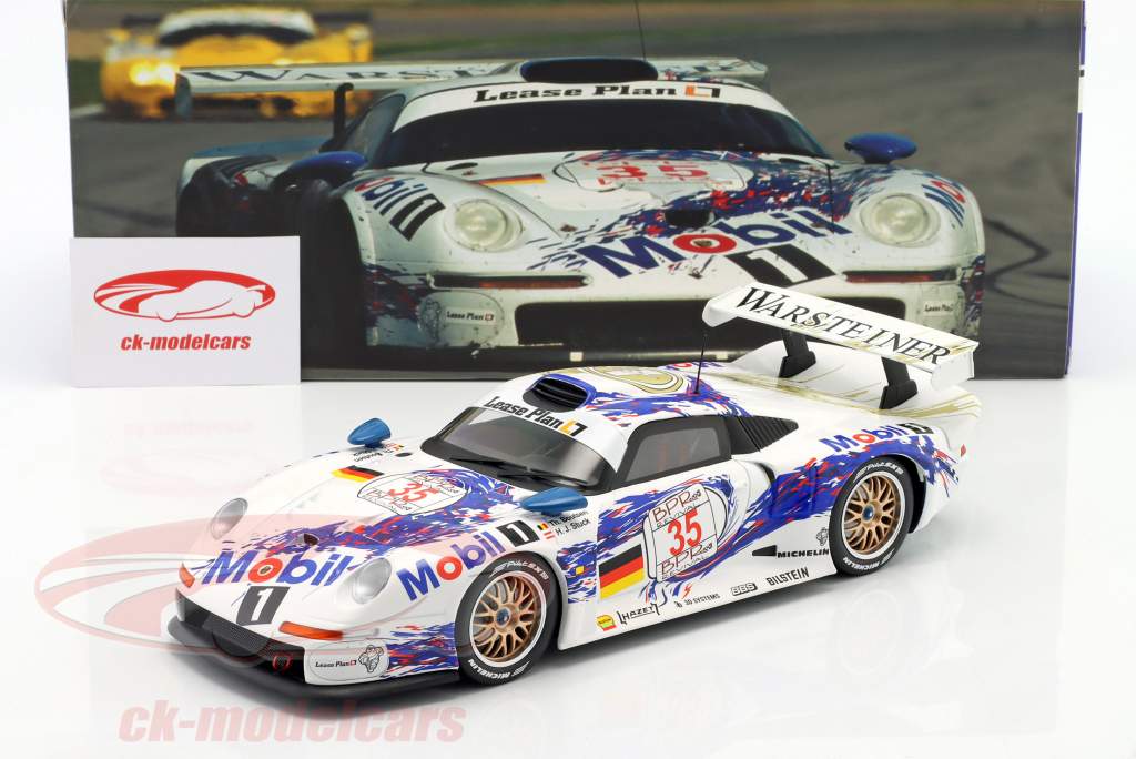 Porsche 911 GT1 #35 勝者 4h Spa 1996 Boutsen, Stuck 1:18 WERK83