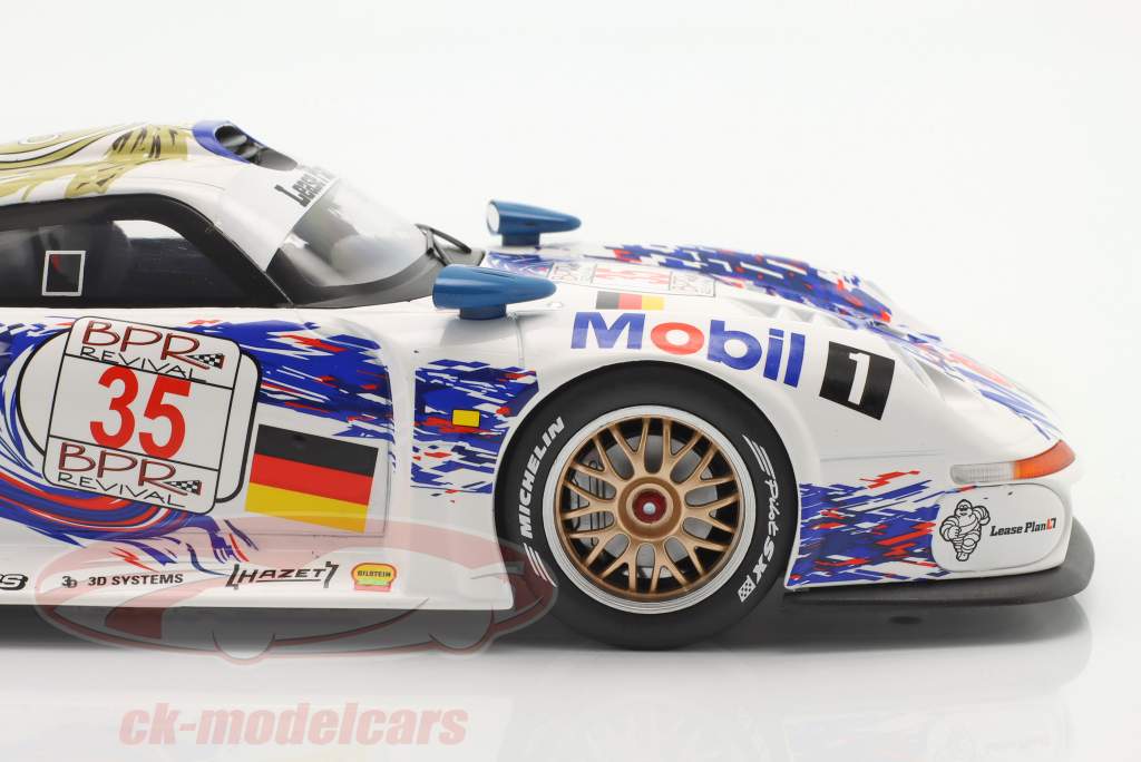 Porsche 911 GT1 #35 vinder 4h Spa 1996 Boutsen, Stuck 1:18 WERK83