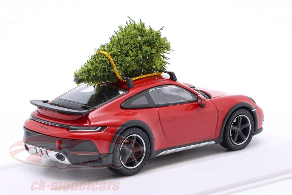 Porsche 911 Dakar Noël édition 2023 carmin 1:43 Spark