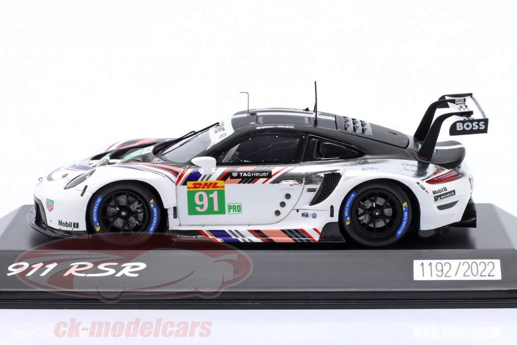 Porsche 911 RSR-19 Goodbye #91 Last Race WEC 2022 Bruni, Lietz 1:43 Spark