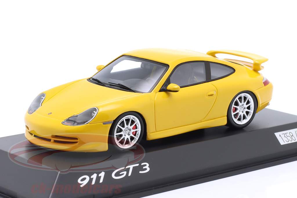 Porsche 911 (996) GT3 信号黄 1:43 Minichamps
