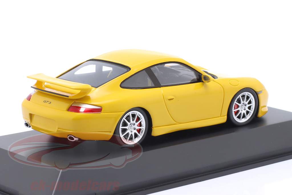 Porsche 911 (996) GT3 signaal geel 1:43 Minichamps