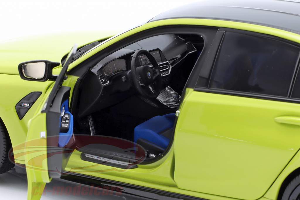BMW M3 (G80) Competition Année de construction 2020 jaune métallique 1:18 Minichamps