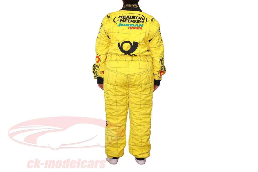 Orginal Formel 1 Rennoverall B&H Jordan Honda Team 2001