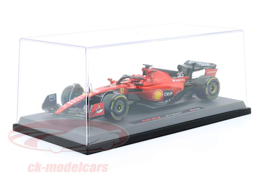 Acryl displaykap voor Ferrari En Red Bull formule 1 Modellen 1:18 Bburago