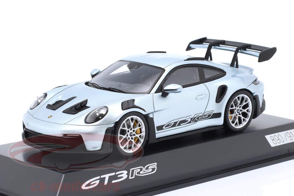 Porsche 911 (992) GT3 RS 2023 azzuro thetys metallic 1:43 Spark