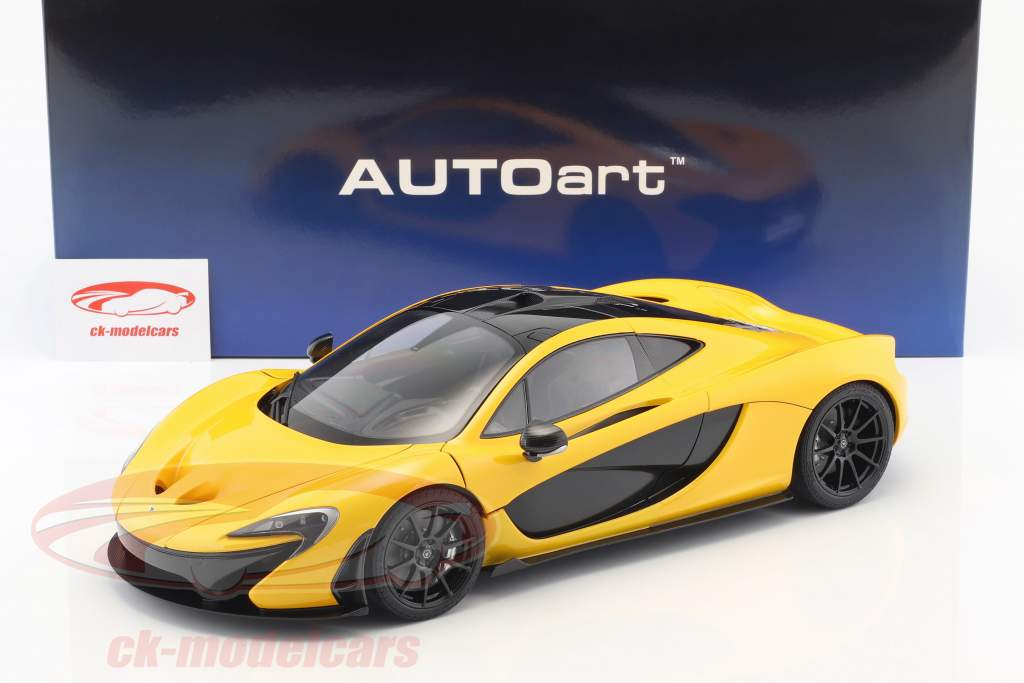 McLaren P1 Baujahr 2013 vulkan gelb 1:12 AUTOart