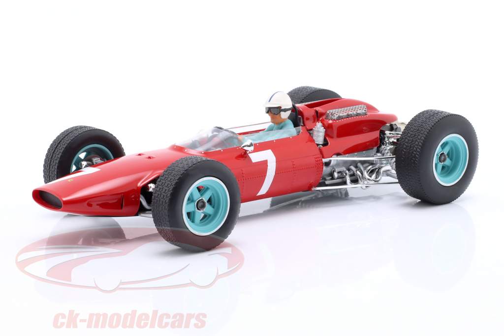 J. Surtees Ferrari 158 #7 ganhador Alemão GP Fórmula 1 Campeão mundial 1964 1:18 WERK83