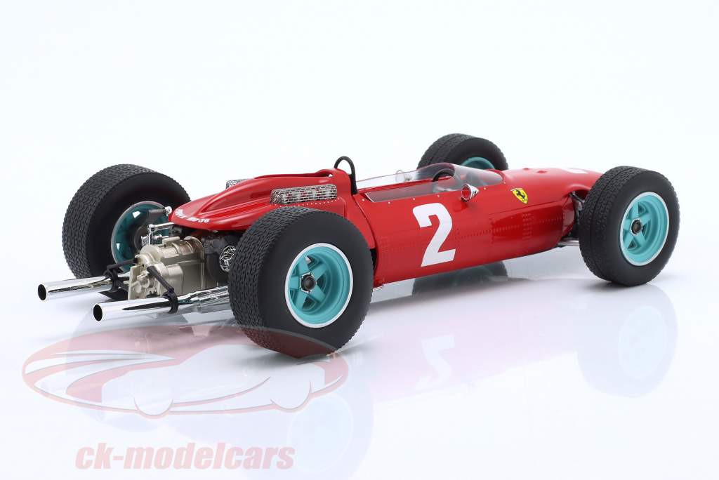 J. Surtees Ferrari 158 #2 winnaar Italiaans GP formule 1 Wereldkampioen 1964 1:18 WERK83