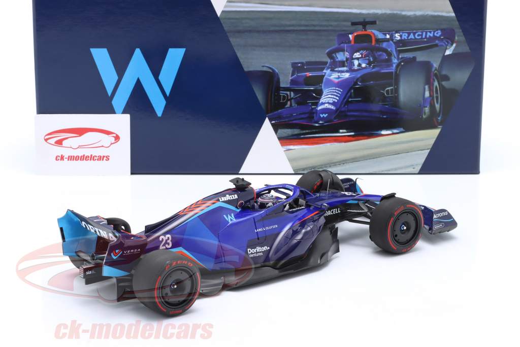 Alexander Albon Williams FW44 #23 Bahrain GP формула 1 2022 1:18 Minichamps