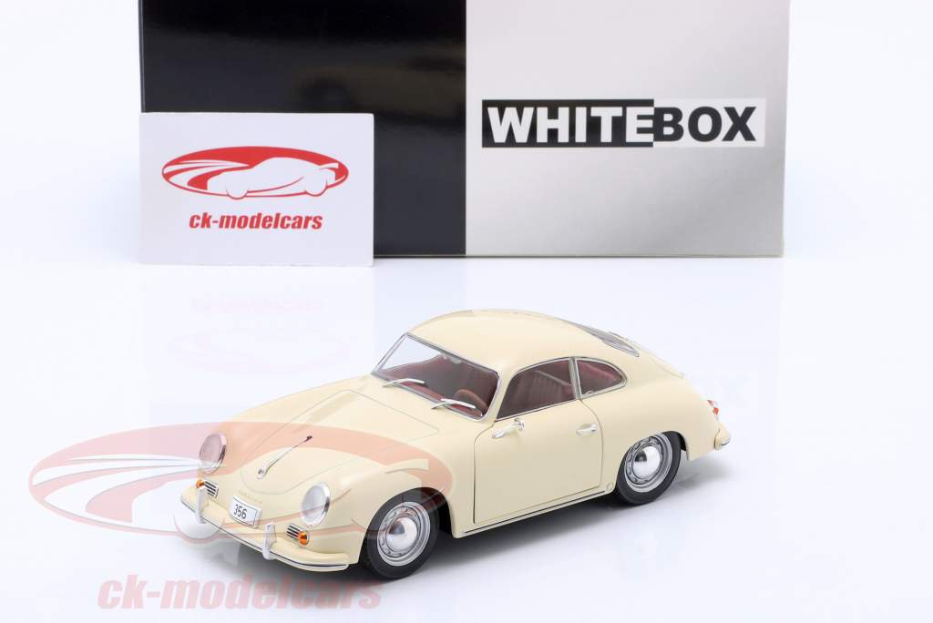 Porsche 356 year 1959 light beige 1:24 WhiteBox