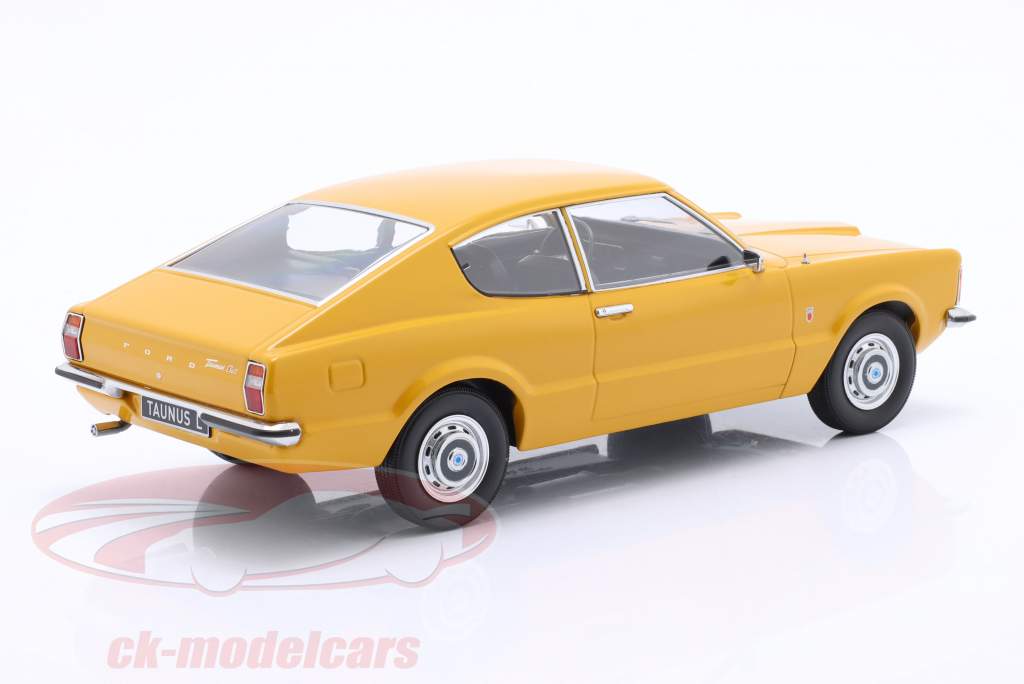 Ford Taunus L Coupe Année de construction 1971 ocre jaune 1:18 KK-Scale