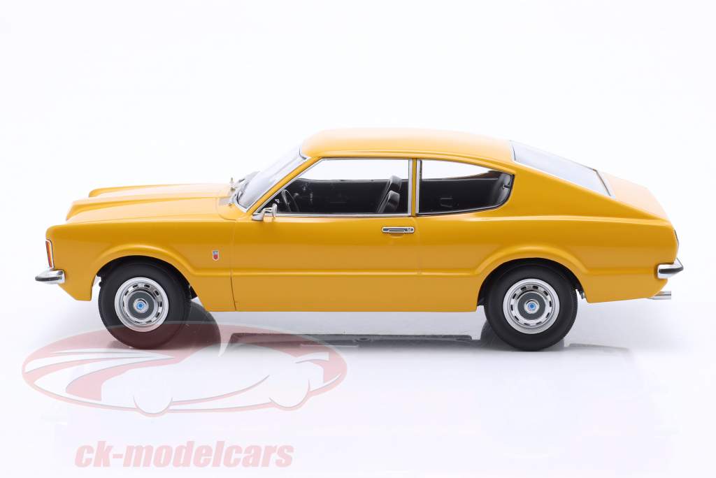Ford Taunus L Coupe Año de construcción 1971 ocre amarillo 1:18 KK-Scale
