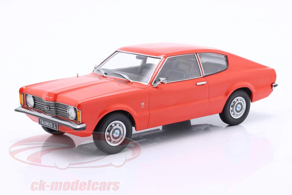 Ford Taunus L Coupe Construction year 1971 light red 1:18 KK-Scale