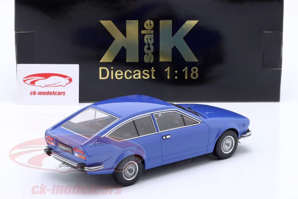 Alfa Romeo Alfetta 2000 GTV Anno di costruzione 1976 blu 1:18 KK-Scale