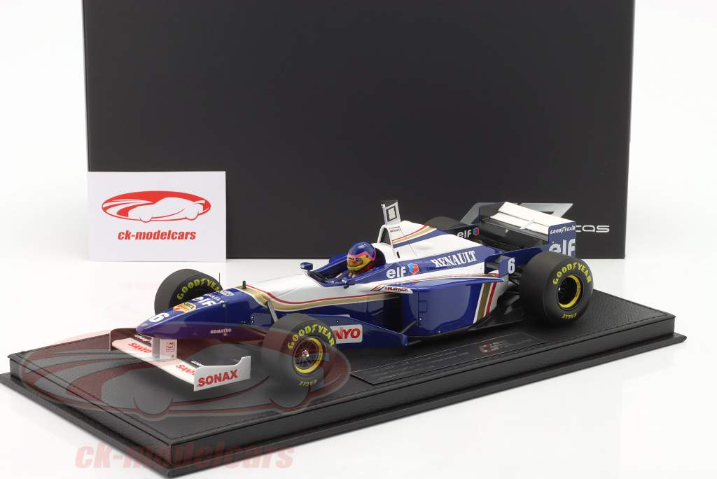 Jacques Villeneuve Williams FW18 #6 Hungría GP F1 1996 1:18 GP Replicas 2da opción