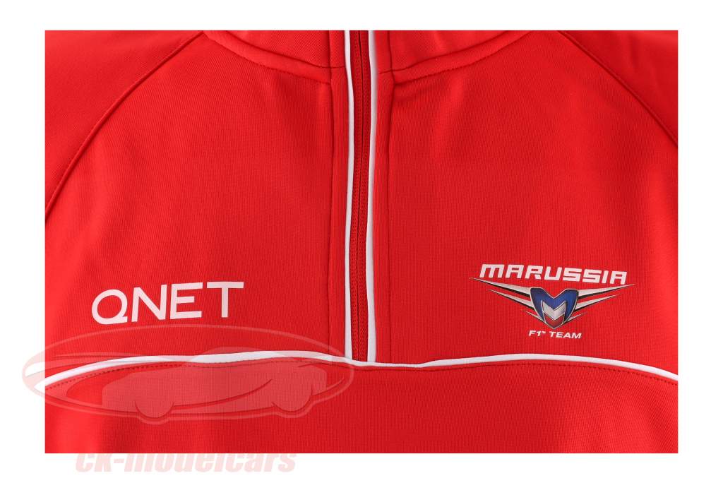 Bianchi / Chilton Marussia Team Sweatshirt Formel 1 2013 rot / weiß Größe L