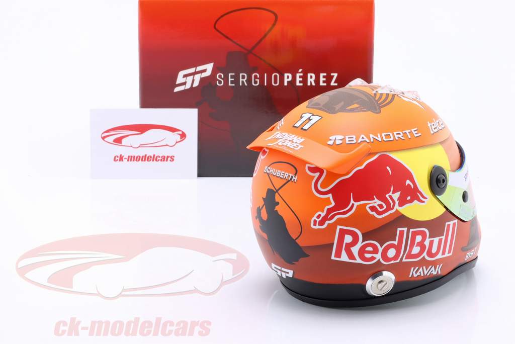 Sergio Perez Red Bull Racing #11 Canada GP Fformule 1 2023 casque 1:2 Schuberth
