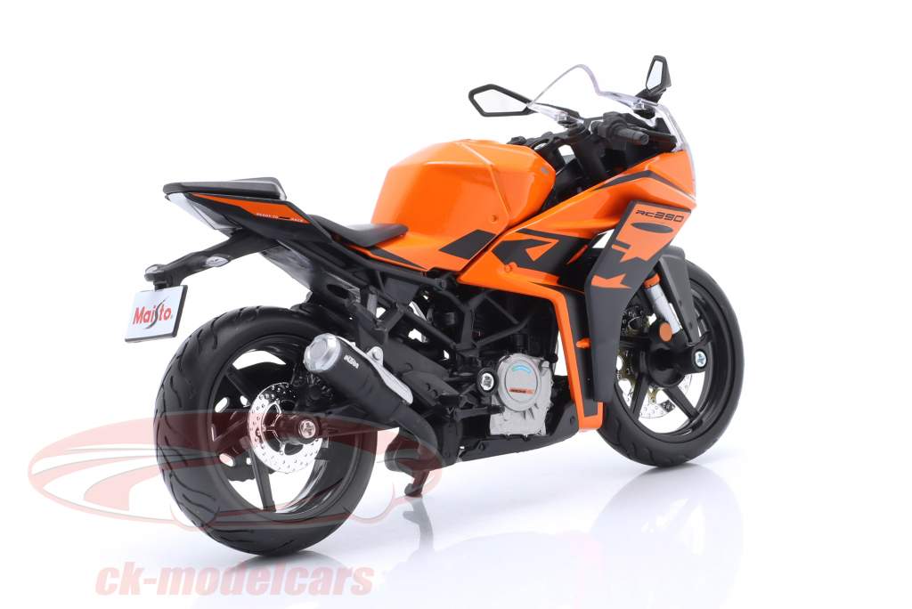 KTM RC 390 orange / noir 1:12 Maisto