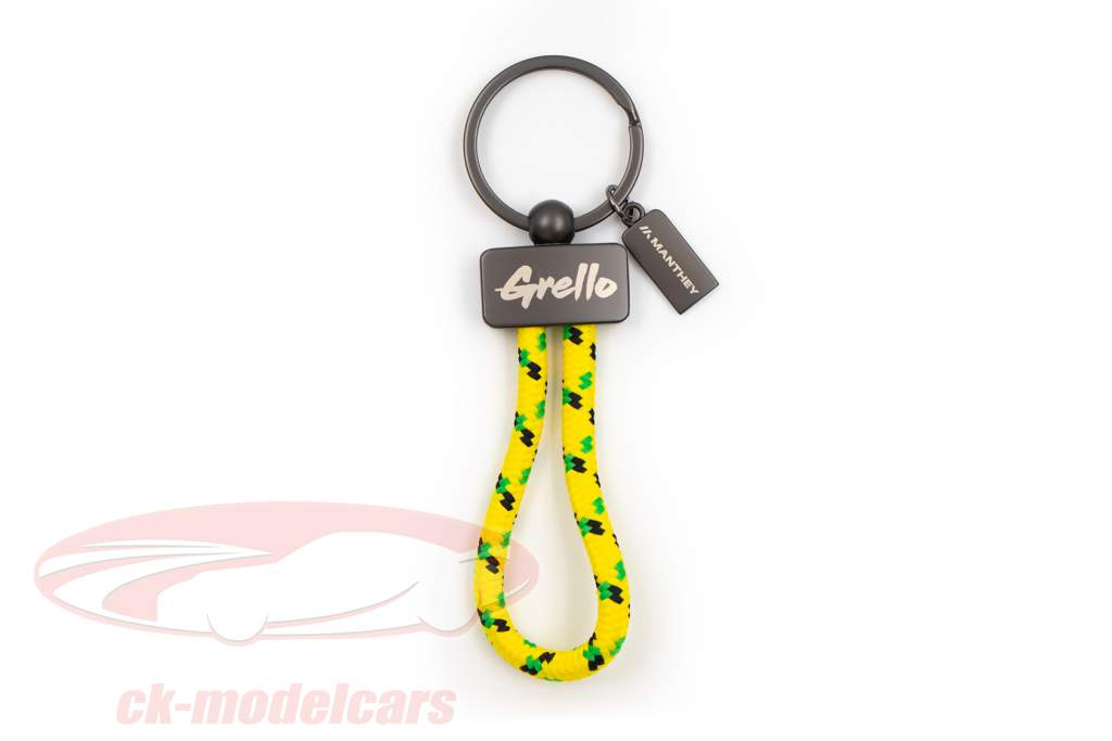 Manthey Grello Chaveiro Loop amarelo / verde
