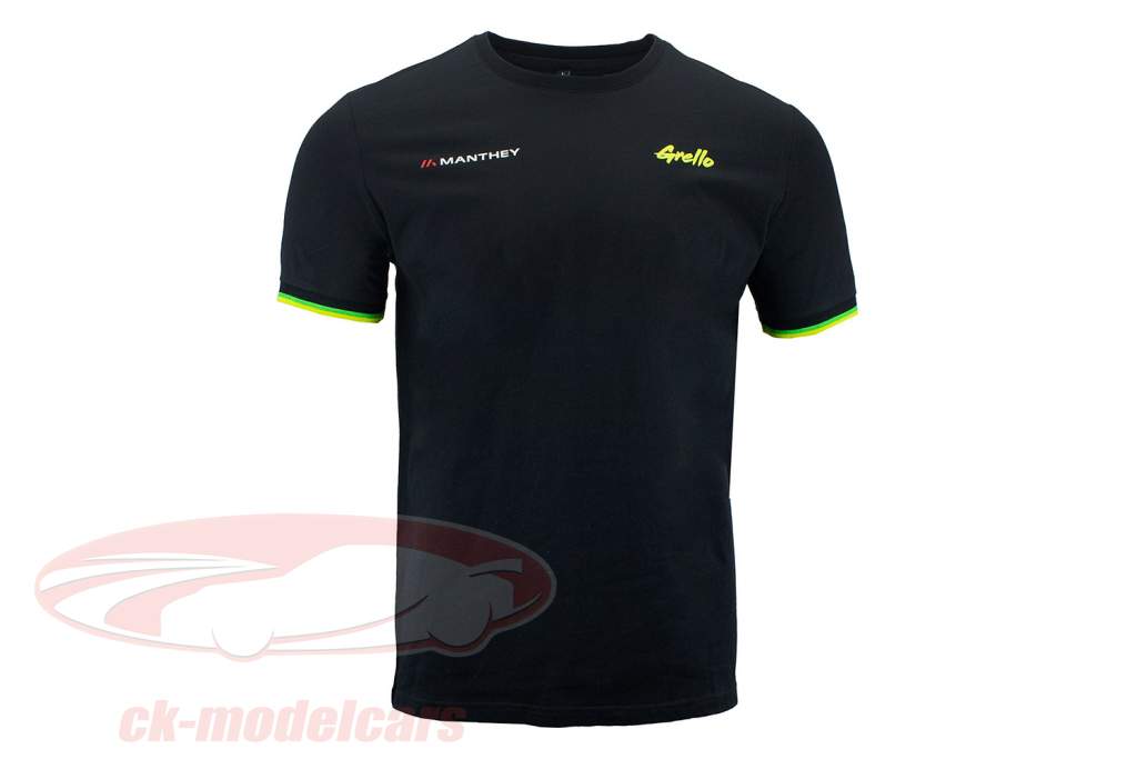 Manthey Racing T-Shirt Grello Meuspath sort / gul