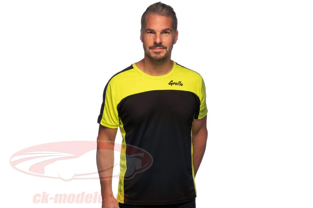 Manthey t-shirt Racing Grello #911 geel / zwart