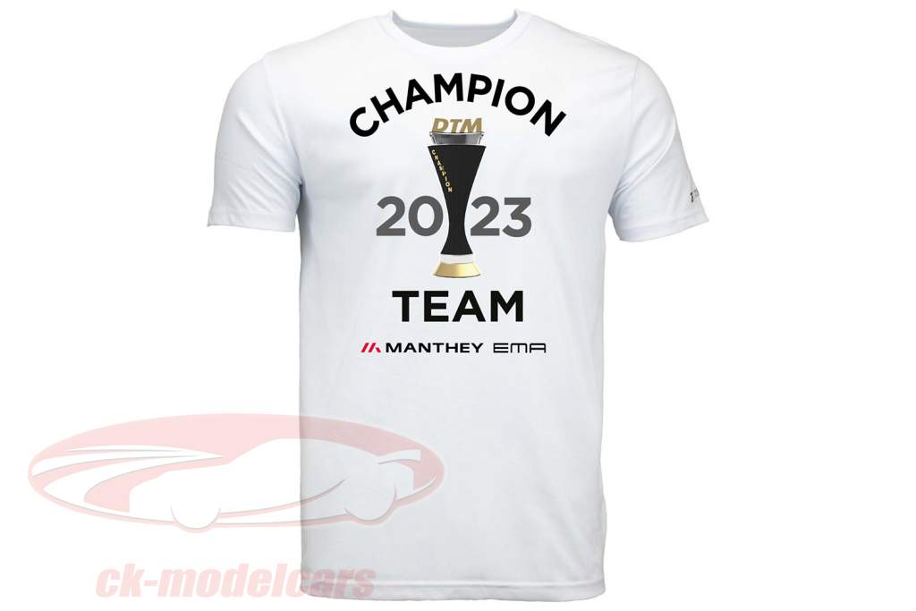 Manthey T-Shirt DTM Team Champion 2023 blanco
