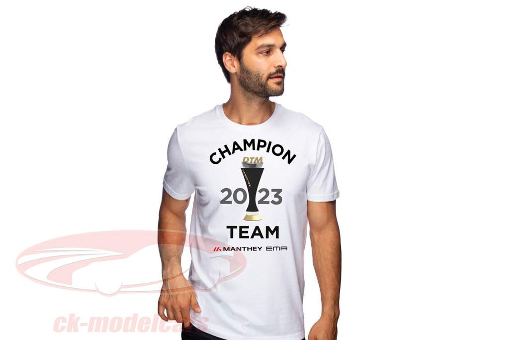 Manthey T-Shirt DTM Team Champion 2023 branco